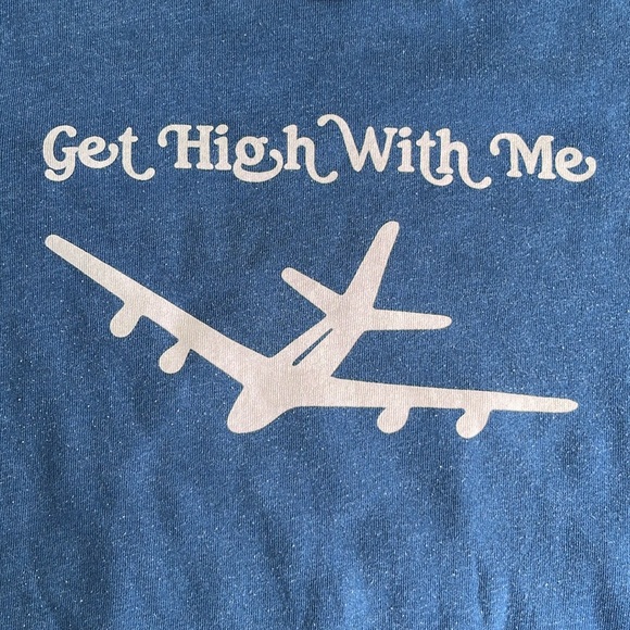 Blue Graphic Sweatshirt - Picture 6 of 8